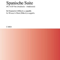 Spanische Suite - Choral Score