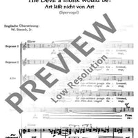 Five Songs on old texts - Choral Score