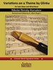 Variations on a Theme by Glinka for Solo Oboe and Wind Band - Bb Clarinet