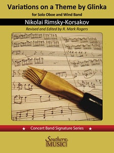 Variations on a Theme by Glinka for Solo Oboe and Wind Band - Bb Trumpet 4