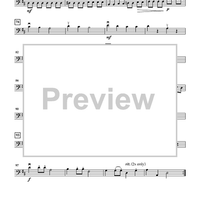 Symphonia No. 4 in D Major - for String Orchestra - Double Bass