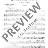 Hansel and Gretel - Score and Parts