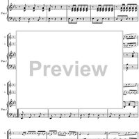 Concerto in E flat Major for 2 Trumpets in Bb - Piano Score