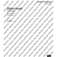 Little Music - Score and Parts