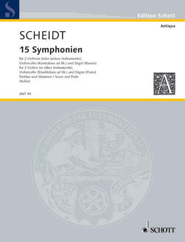 15 Symphonies - Score and Parts
