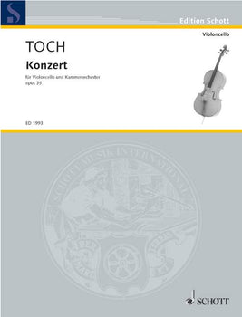 Cello Concerto - Piano Score With Solo Part