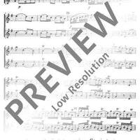 Six Sonatas - Performing Score