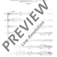 Wohl dem Menschen, der Weisheit findet - Choral Score