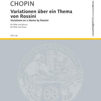 Variations on a theme by Rossini in E major