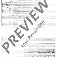 Drei französische Chöre - Choral Score