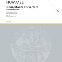 Concert Overture - Score