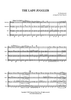 The Lady Juggler - Score