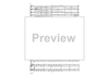 Ding Dong Merrily on High - Five Carol Favorites for Piano Quintet - Piano Score