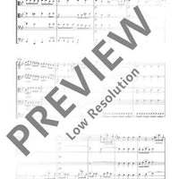 String Quintet G minor - Score and Parts