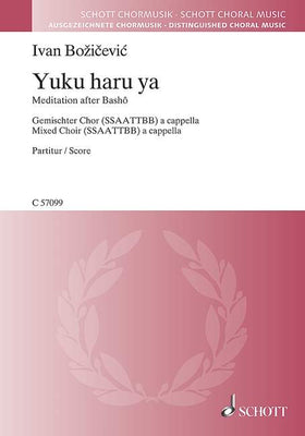 Yuku haru ya (Spring passes) - Choral Score