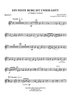 Ein feste Burg unser Gott - F Horn