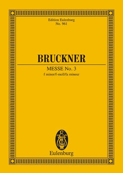 Mass No. 3 f minor - Full Score
