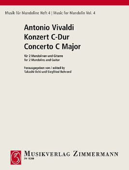 Concerto C Major - Score and Parts