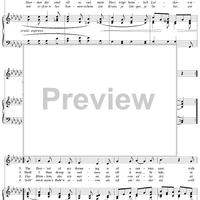 To Part, Ah Grief Unending (Ach Gott, wie weh tut Scheiden)