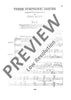 Three Symphonic Dances - Piano Reduction