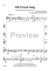 Old French Song - Violin 2