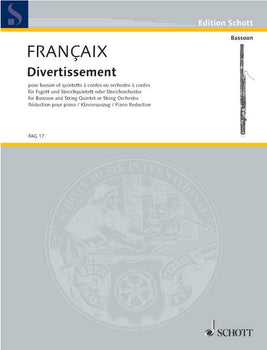Divertissement - Piano Score With Solo Part