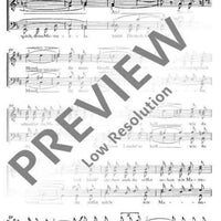 Fünf neue Tanzlieder - Choral Score