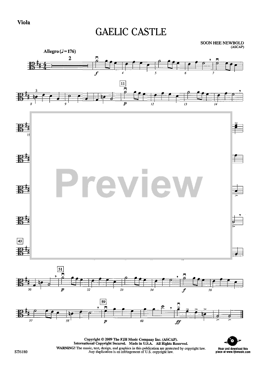 Gaelic Castle - Opt. Viola