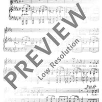 Caro mio ben in D flat major