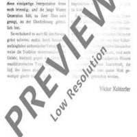 Artist's Life - Full Score