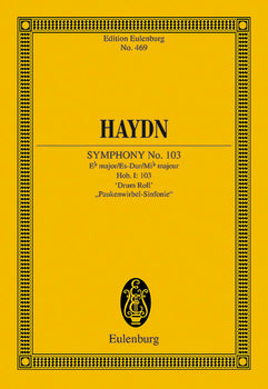 Symphony No. 103 Eb major "Drum Roll" in E flat major - Full Score
