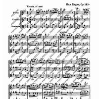 Trio G major - Full Score