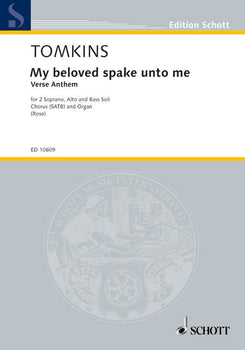 My beloved spake unto me - Score