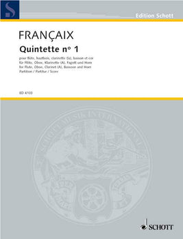 Quintet No. 1 - Full Score