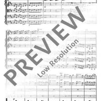 Concerto D Major - Full Score