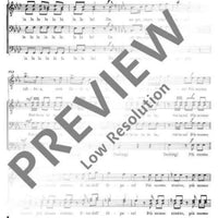 Insalata Italiana - Choral Score