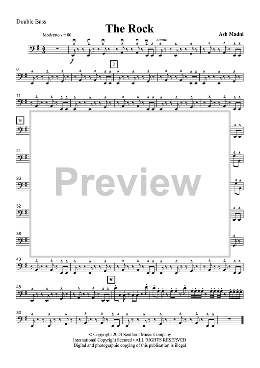 The Rock - Double Bass