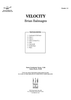 Velocity - Contents
