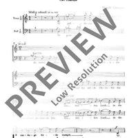 Vier Gedichte - Choral Score