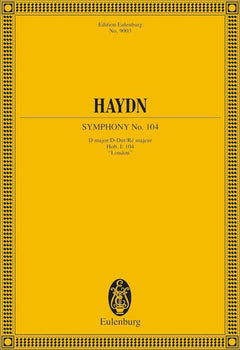 Symphony No. 104 in D major Hob. I:104 in D major - Full Score