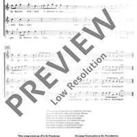 8 Chansons - Performing Score