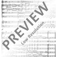 Sinfonia a 10 in E flat major - Score