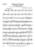Hymns of Grace for 2 Violins and Piano - Cello (for Violin 2)