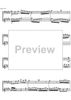French Suite  6 E Major BWV 817 - Score
