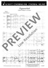 Sechs Chorlieder - Choral Score