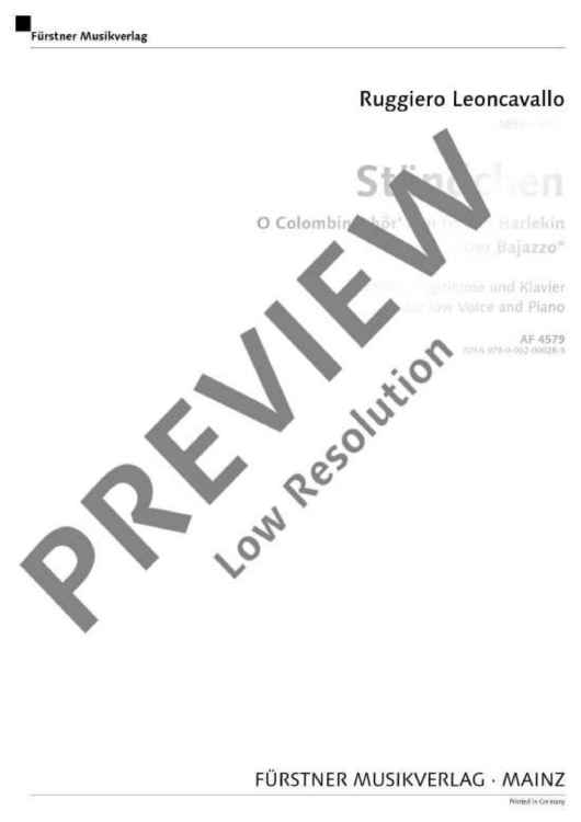 Ständchen - Serenade in D minor