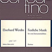 Festliche Musik - Score