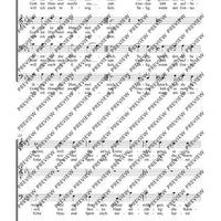 Die Seligkeiten - Choral Score