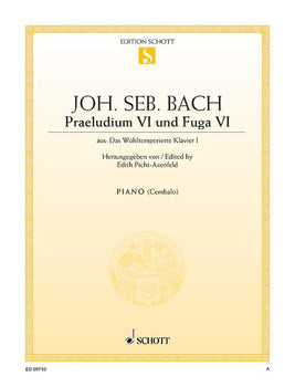 Prelude VI and Fugue VI D minor