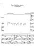 Das Mädchen spricht Op.107 No. 3